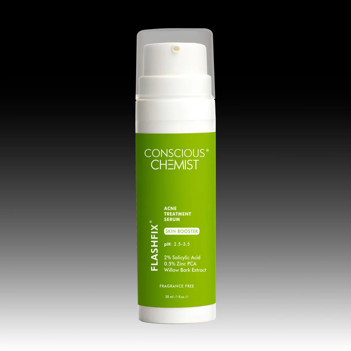 FlashFix Acne Treatment Serum | 2% Salicylic Acid & Willow Bark | 30 ml