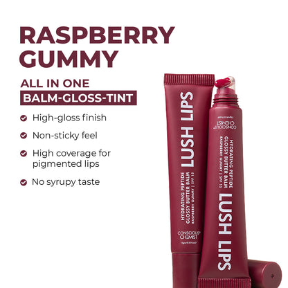 Glossy Peptide Lip Balm | 12 Hrs Hydration