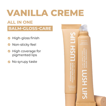 Glossy Peptide Lip Balm | 12 Hrs Hydration