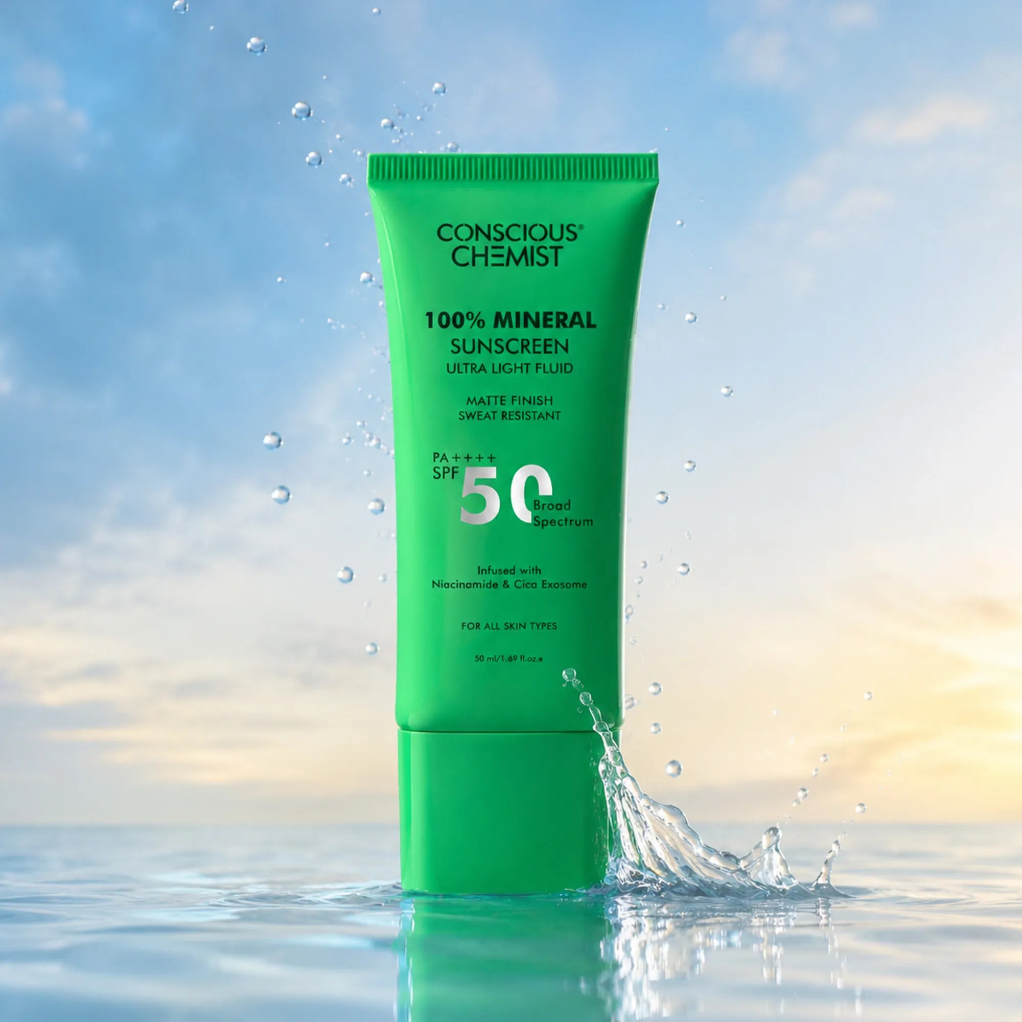 100% Mineral Sunscreen SPF 50 PA++++ | SPF