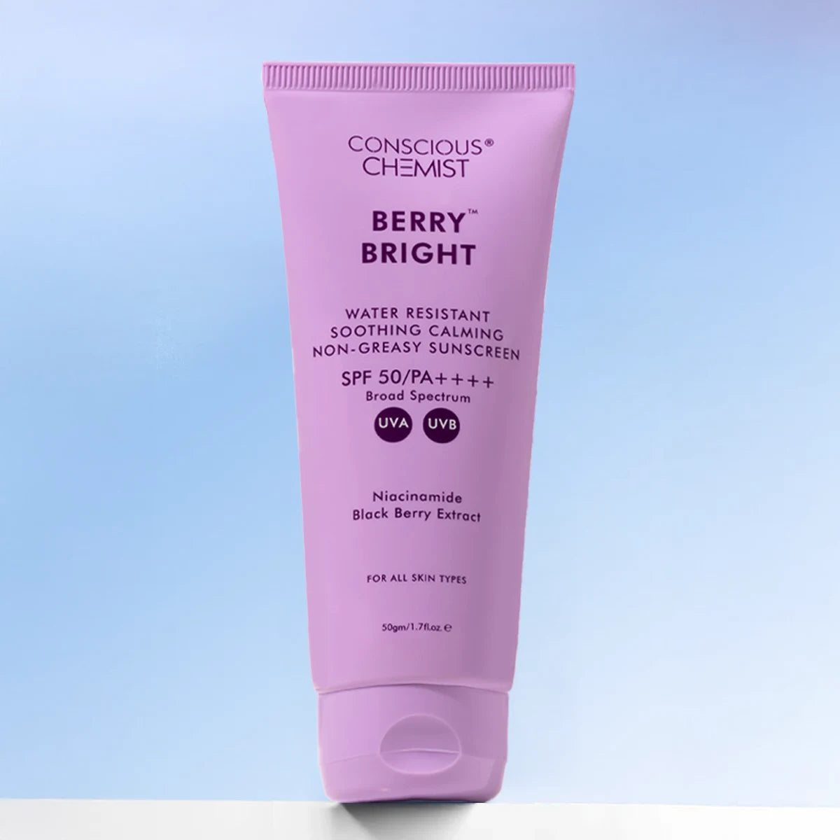 Berry Bright Sunscreen | SPF50 PA ++++ | 50 Gm