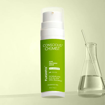 FlashFix Acne Treatment Serum | 2% Salicylic Acid & Willow Bark | 30 ml