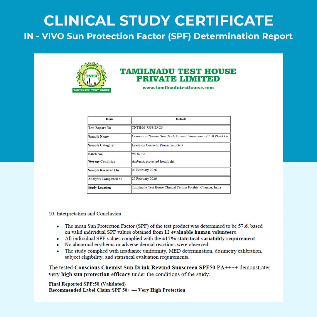 Sun Drink Unwind Edition Ceramide Sunscreen | SPF 50 PA++++ | 50 gms