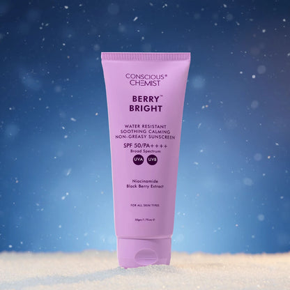 Berry Bright Sunscreen | SPF50 PA ++++ | 50 Gm