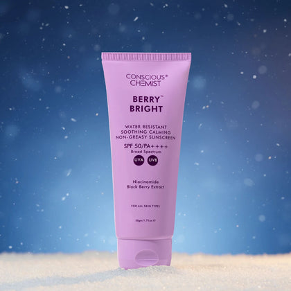 Berry Bright Sunscreen | SPF50 PA ++++ | 50 Gm