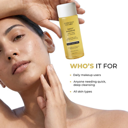 Daily Dissolve Oil Cleanser Mini | Makeup Remover | 2 x 50 ML