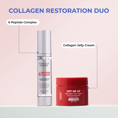 Collagen & Firming Duo | Peptide Serum & Jelly Cream | flat 50