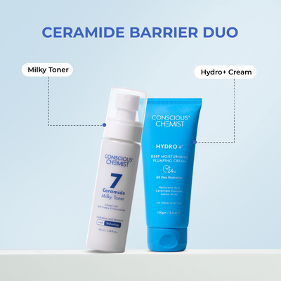 Barrier Repair & Hydration Duo | Milky Toner & Moisturizer | flat 50