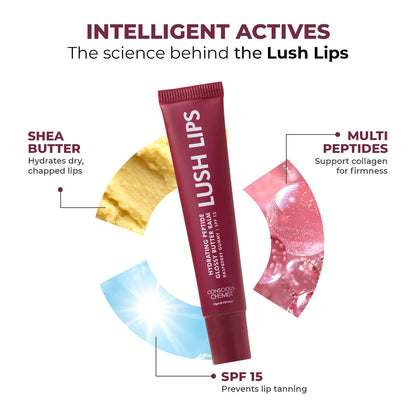 Glossy Peptide Lip Balm | 12 Hrs Hydration