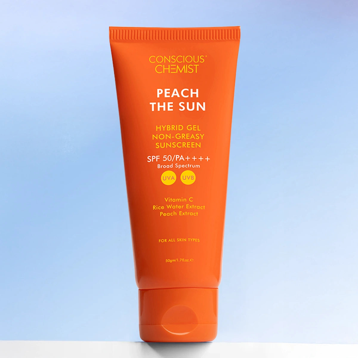 Peach The Sun | SPF 50 PA++++ | 50 gms | Flash Sale