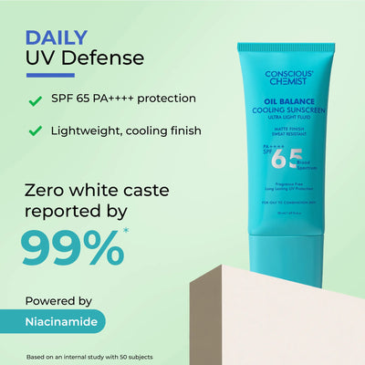 Pigmentation Defence Duo | Trubiom Cream & Cooling Sunscreen | flat 50