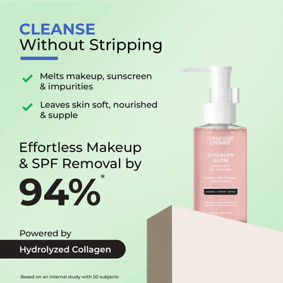 Brightening Double Cleanse Routine | Oil Cleanser, Face Wash & Sunscreen | flat 50