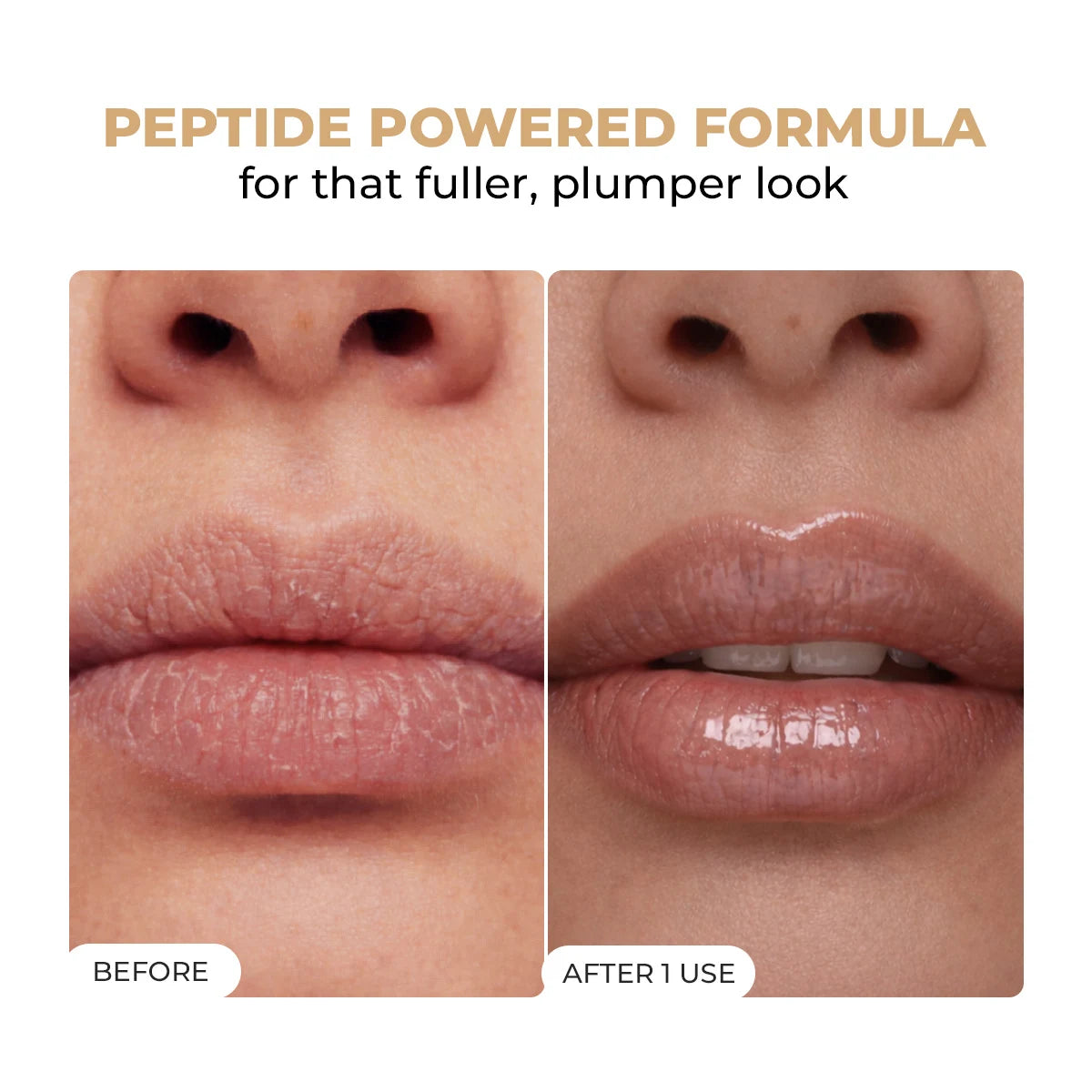 Glossy Peptide Lip Balm | 12 Hrs Hydration