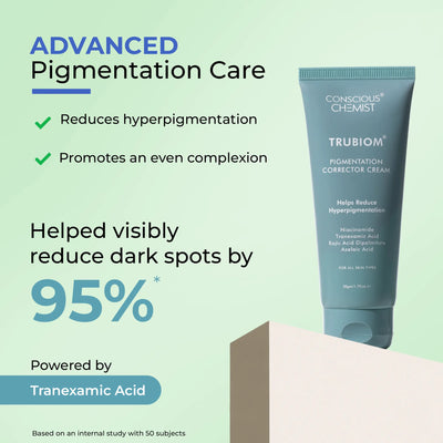 Pigmentation Defence Duo | Trubiom Cream & Cooling Sunscreen | flat 50