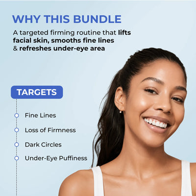 Firm & Lift Duo | Collagen Jelly Cream & Retinol Peptide Eye Serum | flat 50