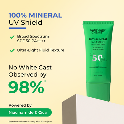 Acne Relief Routine | HOCL Spray, Acne Spot Corrector & Mineral Sunscreen | Flat 50