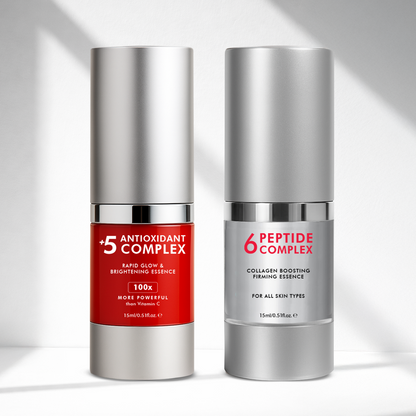 5-Antioxidant & 6-Peptide Serum Combo Mini | 2 x 15 ML