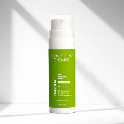 FlashFix Acne Treatment Serum | 2% Salicylic Acid & Willow Bark | 30 ml