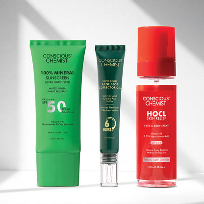 Sweat Acne Rescue Kit | Combo