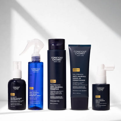 Advanced Hair Growth Kit | Oil + Shampoo + Conditioner + Spray + Serum | Reduces Hairfall & Boosts Hair Density