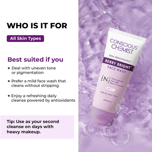 Berry Bright face Wash | 100 ml | Flash Sale