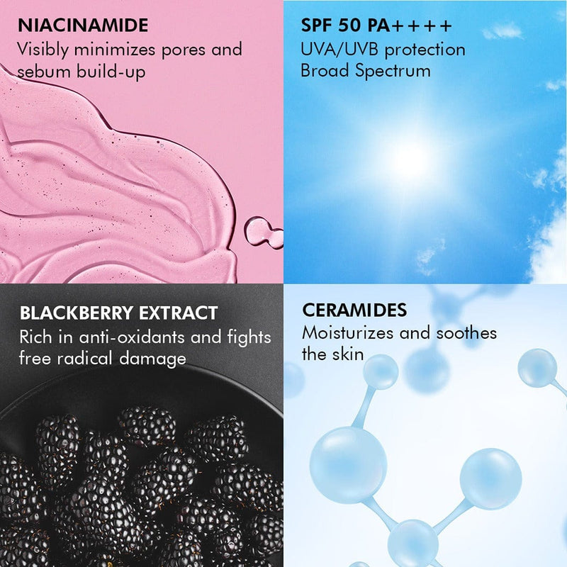 Niacinamide Sunscreen | SPF 50 PA ++++ & Water Resistant
