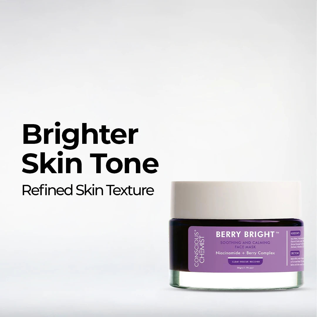 Berry Bright Niacinamide Face Mask