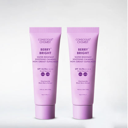 Berry Bright Sunscreen Mini | Pack of Two | 2x20 Gms | Super Saver Sale