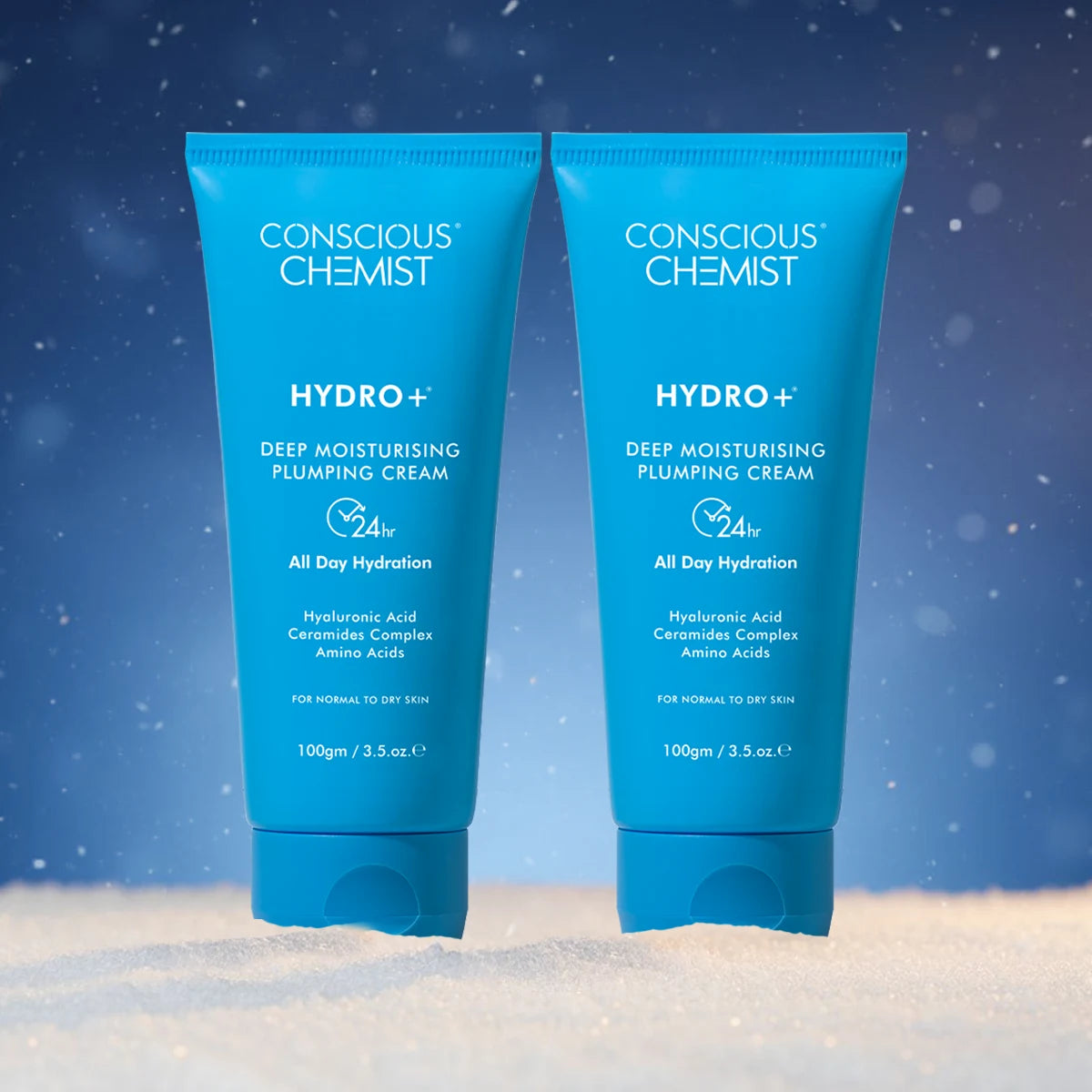 Hydro+ Multi Hyaluronic Acid Moisturiser (Pack Of 2) | 2x100 Gms