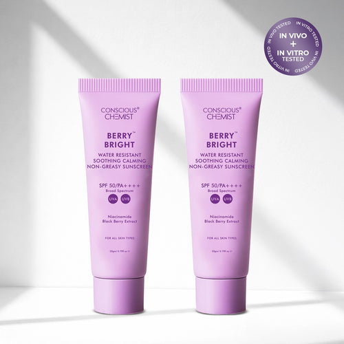 Berry Bright Sunscreen Mini | Pack of Two | 2x20 Gms | AF