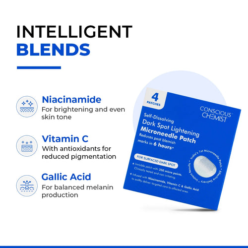 Microneedle Patch For Dark Spot Removal | 4 Patches | Flash Sale