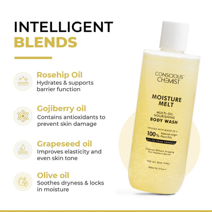 Moisture Melt Multi-Oil Nourishing Bodywash | 300 ml