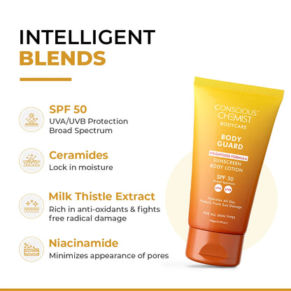 Sunscreen Body Lotion | SPF 50 PA++++ | 150 gm