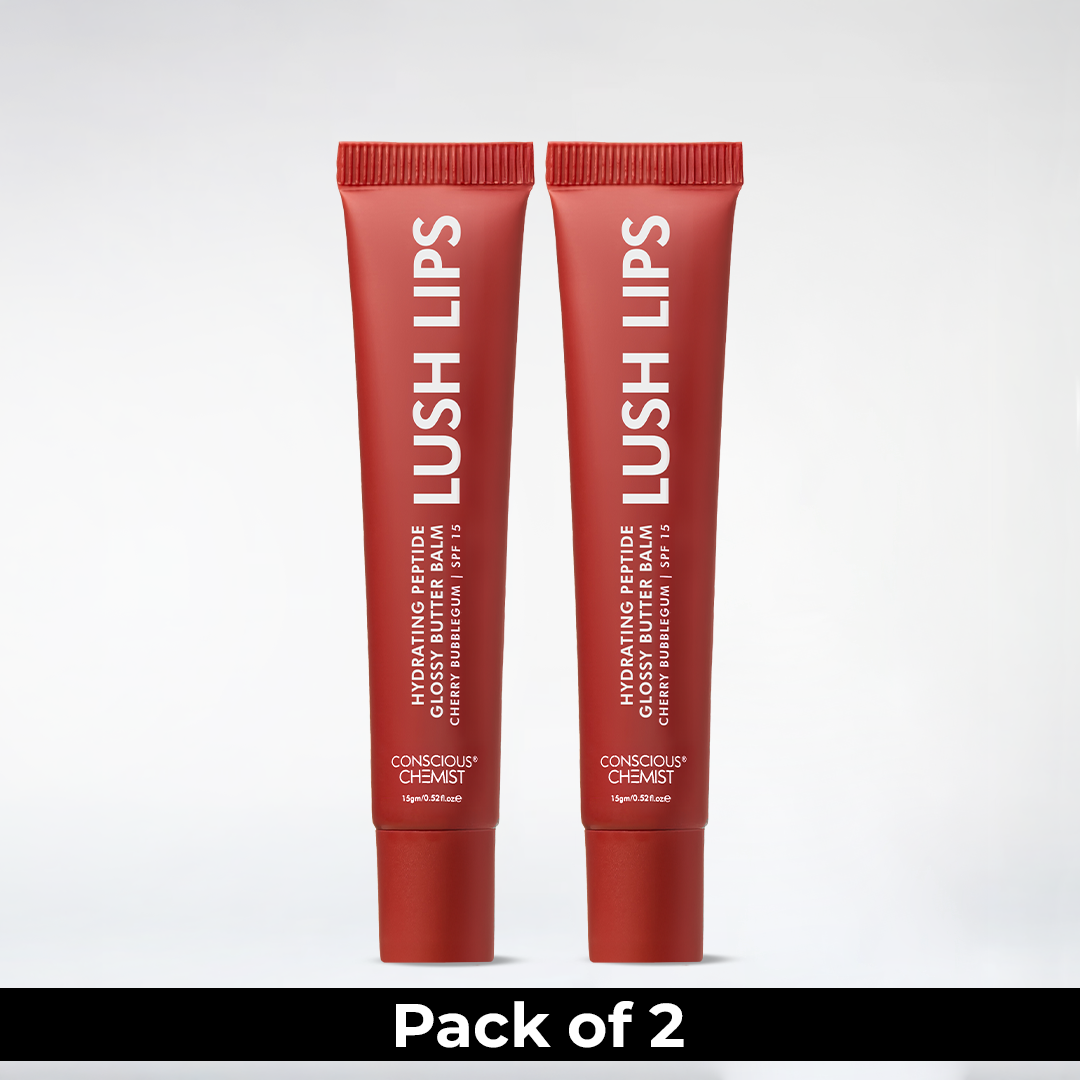 Glossy Peptide Lip Balm | Pack Of 2 | 2 x 15 Gms | Special Deal