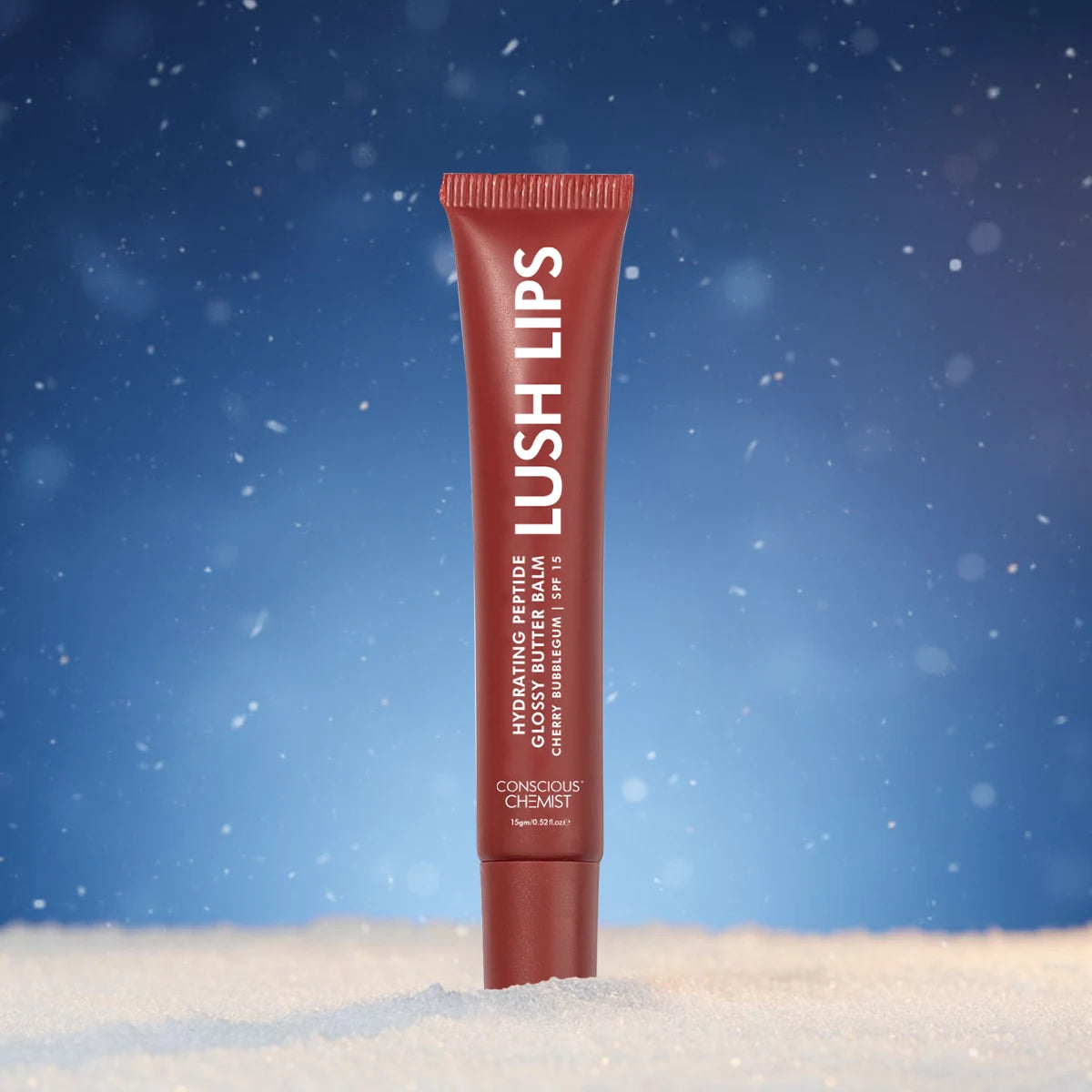 Glossy Peptide Lip Balm | 12 Hrs Hydration | Lush Lips - 15 gms