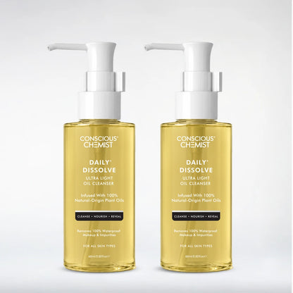 Daily Dissolve Oil Cleanser Mini | Makeup Remover | Pack Of Two
