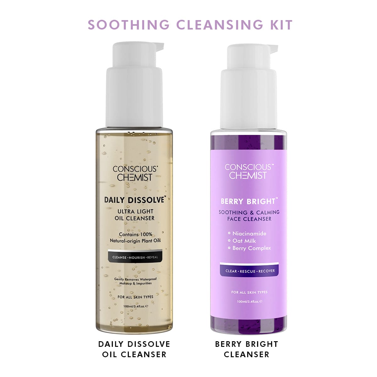 Brightening Double Cleanse Kit