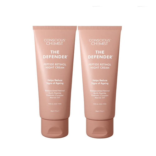 Pack Of Two Defender Cream | Multi-Peptide Retinol Night Anti Aging Cream