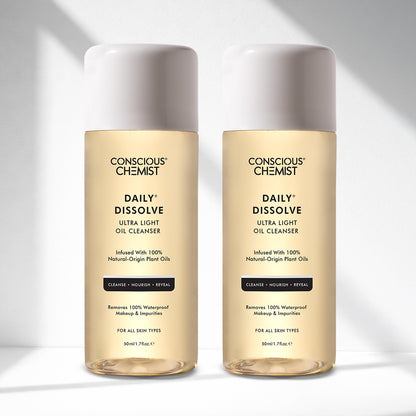 Daily Dissolve Oil Cleanser Mini | Makeup Remover | 2 x 50 ML