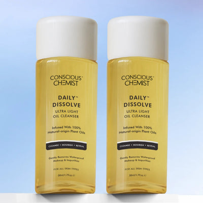 Daily Dissolve Oil Cleanser Mini | Makeup Remover | 2 x 50 ML