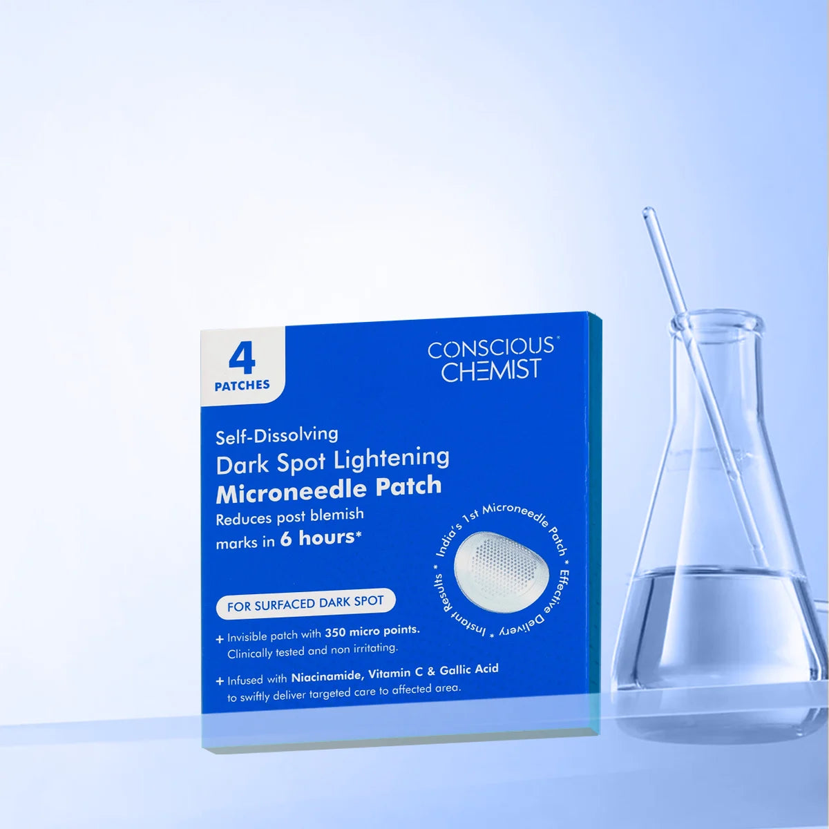 Microneedle Patch For Dark Spot Removal | 4 Patches | Flash Sale