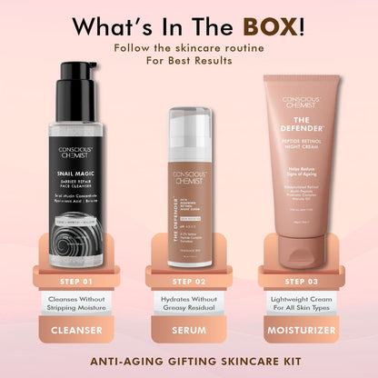 Anti-Aging & Damage Defense Skincare Gift Set