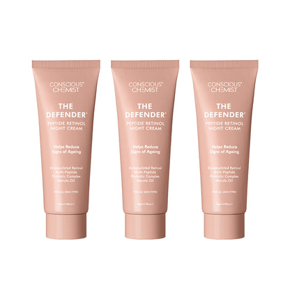 Defender Multi Peptide Retinol Night Anti Ageing Cream | 50 gms