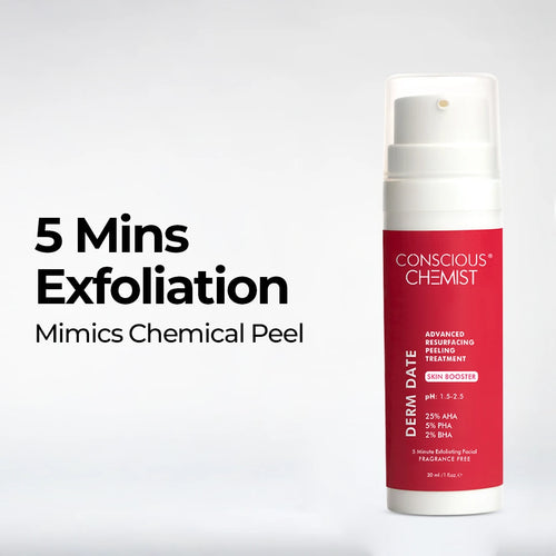 Derm Date Resurfacing Chemical Peel Treatment Serum | 30 ml |Special Deal