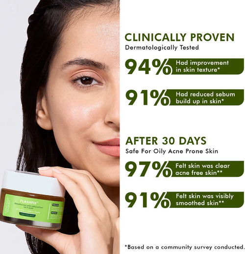 Flashfix Exfoliating & De-Tan Face Mask | 50 ml | Flash Sale