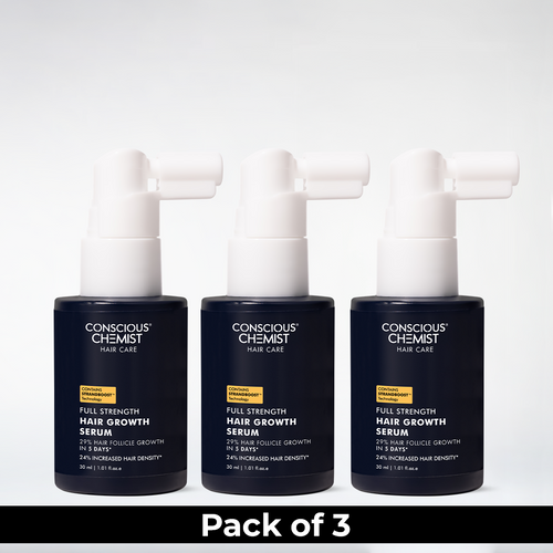 Hair Growth Serum | Pack Of 3 | 3 x 30 ml | Special Deal