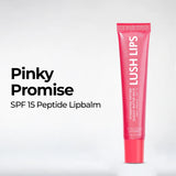 Glossy Peptide Lip Balm | Pinky Promise | Hydrates & Plumps | Lush Lips