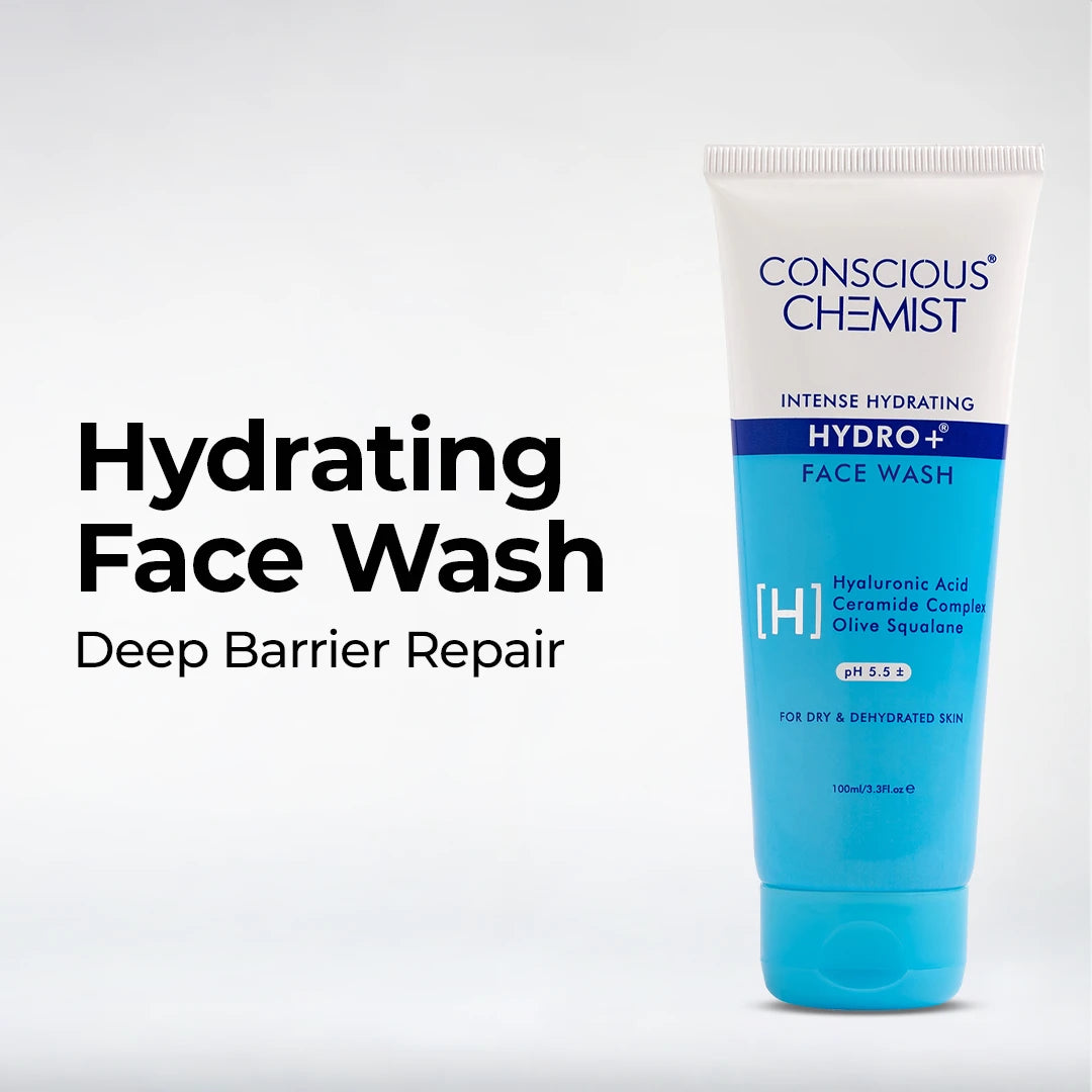 Hydrating Face Wash For Dry Skin | Hyaluronic Acid & Ceramides