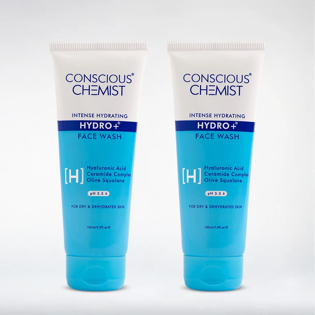 Hydro+ Face Wash( Pack Of Two) | Hyaluronic Acid & Ceramides | Super Saver Sale