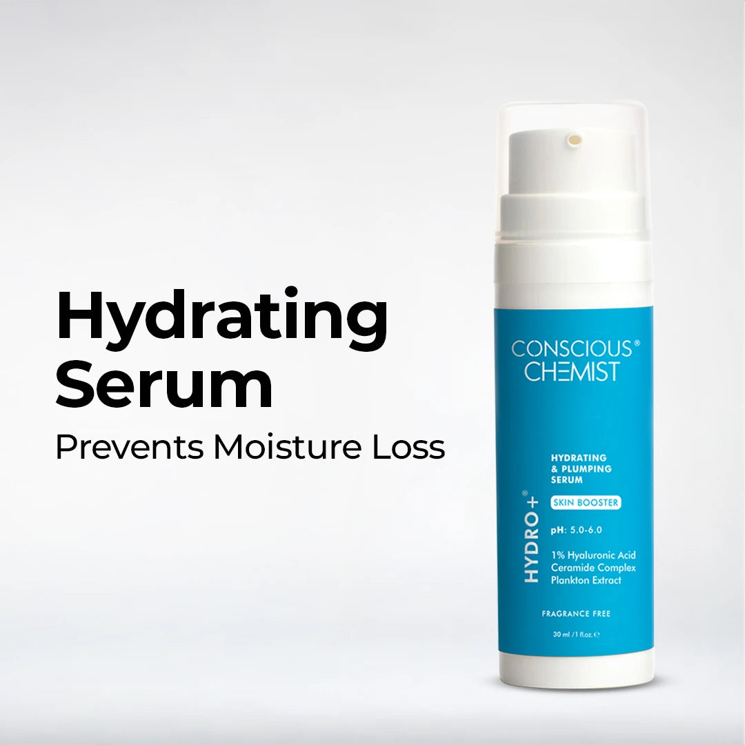 Hydro+ Hydrating & Plumping Serum | 1% Multi-Molecular Hyaluronic Acid